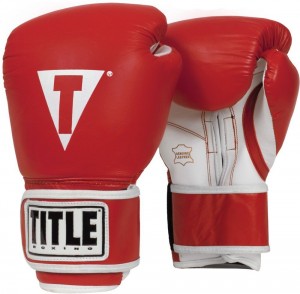 TitleTrainingGlovesRed